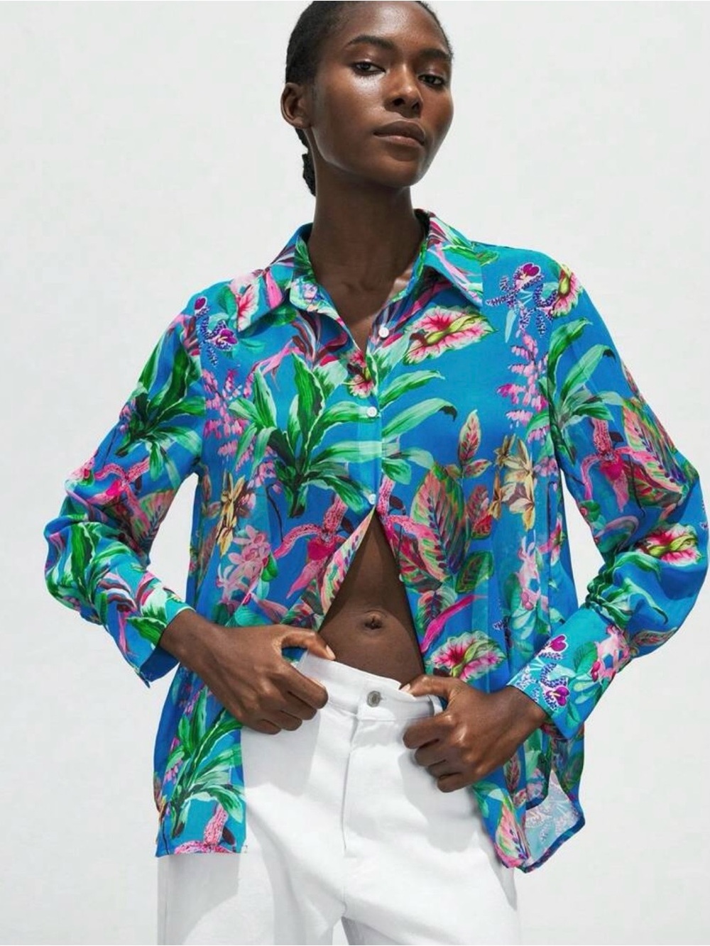 SHEIN Tropical Floral